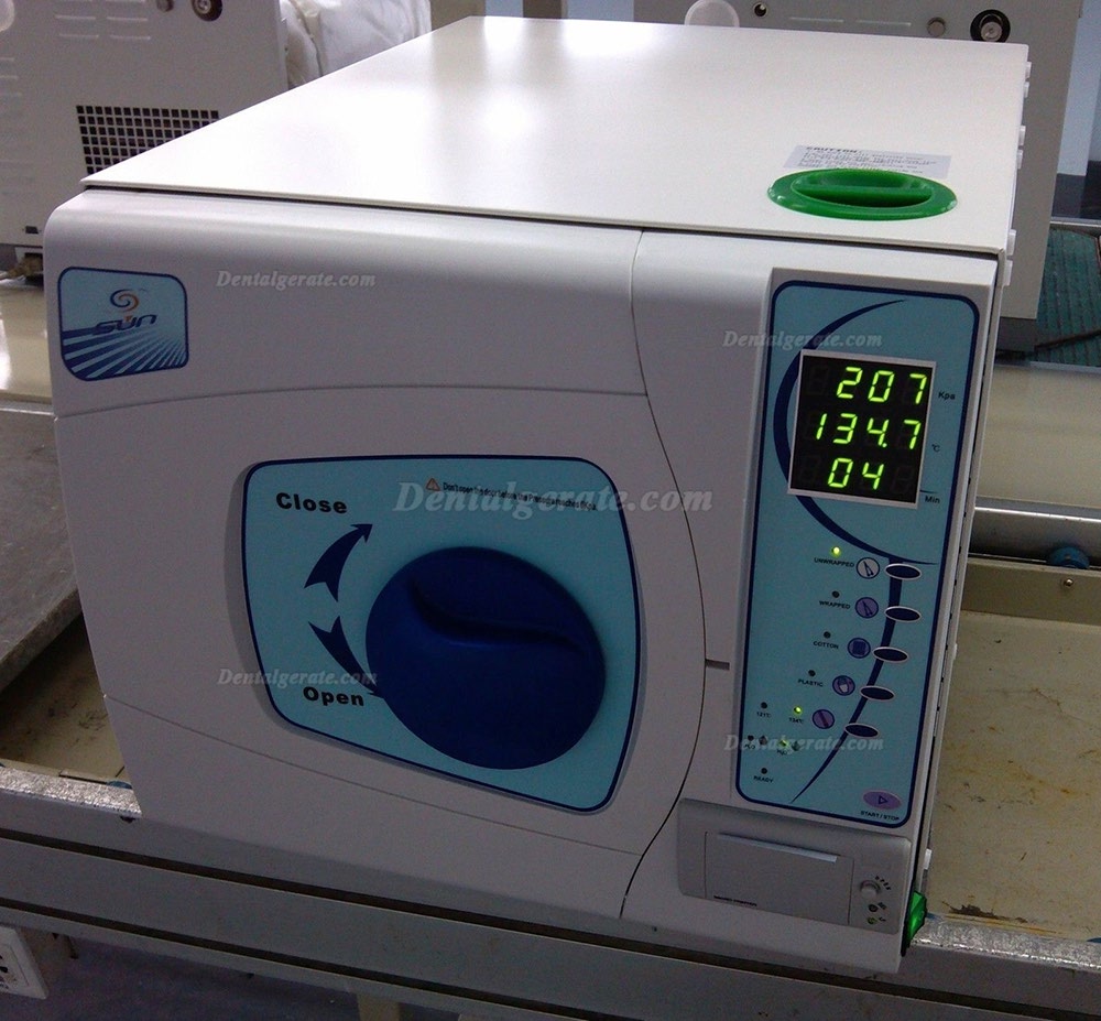 Sun&reg; SUN23-II-DL Autoklav Sterilisator Klasse B 23L